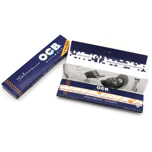 OCB Ultimate King Size Slim Papers + Filter Tips - 32 Blättchen & 32 Tips