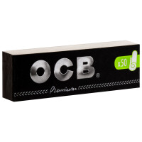 OCB Premium Tips - Box 25 Hefte á 50 Filter Tips