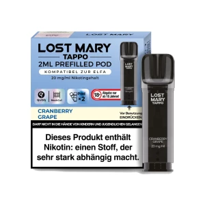 Lost Mary Tappo Pod Cranberry Grape 2er Pack 20mg/ml