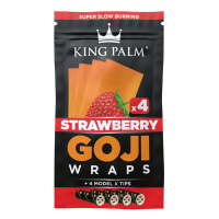 King Palm Goji Wraps Strawberry + Tips (4 Stück)