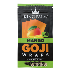 King Palm Goji Wraps Mango + Tips (4 Stück)