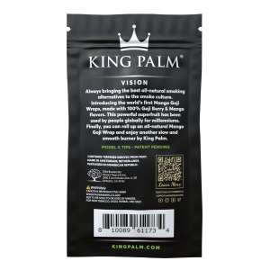 King Palm Goji Wraps Mango + Tips (4 Stück)