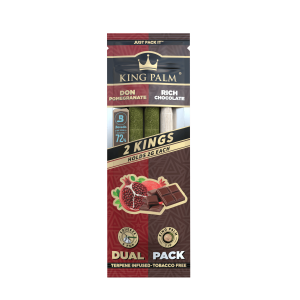 King Palm Dual Pack King (2 Stück) - Pomegranate & Chocolate