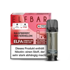 ELFBAR ELFA Pod Raspberry Watermelon 20mg/ml