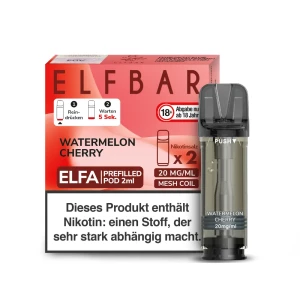 ELFBAR ELFA Pod Watermelon Cherry 2er Pack 20mg/ml