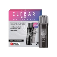 ELFBAR ELFA Refillable Pod 2er Pack 1,1 Ohm