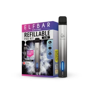 ELFBAR ELFA Turbo Mehrweg-Akku 550 mAh Schwarz