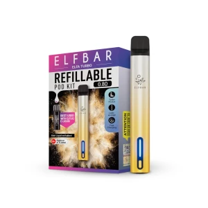 ELFBAR ELFA Turbo Mehrweg-Akku 550 mAh Gold