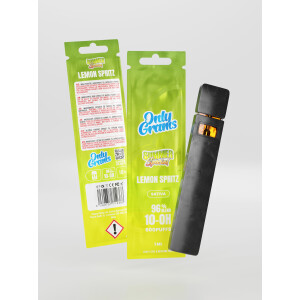 OnlyGrams 10-OH-HHC 96% Blend Einweg Vape Lemon Spritz (Sativa)