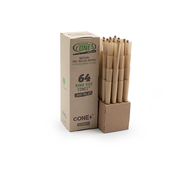 Pre-Rolled Brown 64 Cones + CTIP - The Original Cones®