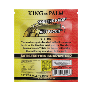 King Palm Mini Strawberry Banana (25 Stück)