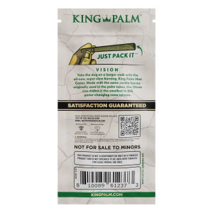 King Palm PreRolled Palm Cones Dog Walker Size (3 Stück)