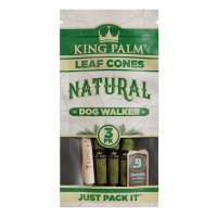 King Palm PreRolled Palm Cones Dog Walker Size (3 Stück)