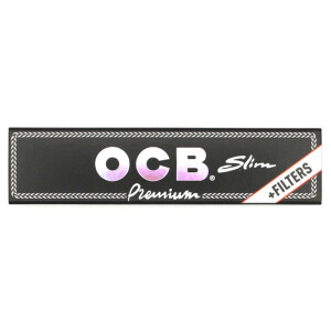OCB King Size Slim Papers Premium + Filter Tips - 32...