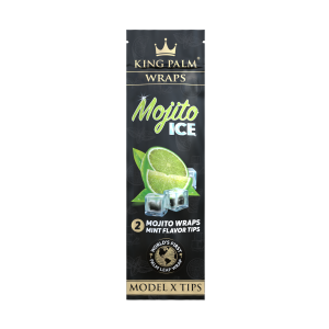 King Palm Palm Wraps Mojito Ice + Tips (2 Stück)