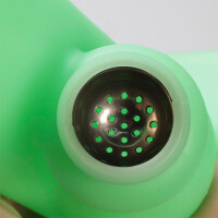 PieceMaker Kermit Green Glow Silikonbong | H: 27,2cm, Ø: 48mm