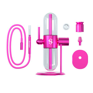 Stündenglass Gravity Infuser 360 Grad Bong Vaporizer - Pink