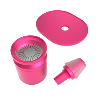 Stündenglass Compact Gravity Infuser 360 Grad Bong - Pink