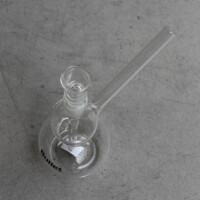 Bullet Glas-Bong | H: 14cm, Schl.: 14,5mm