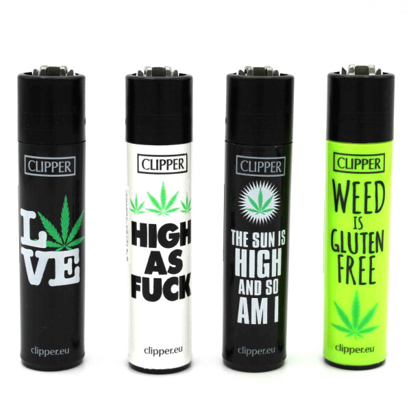 Clipper Classic Feuerzeug Weed Statements #3