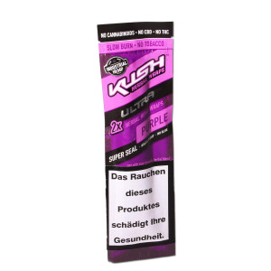 Kush Herbal Hemp Wraps Ultra Purple 2er Pack