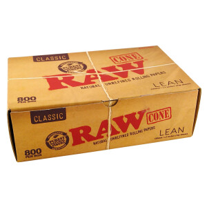 RAW Pre Rolled Cones Lean 110mm 800er Pack