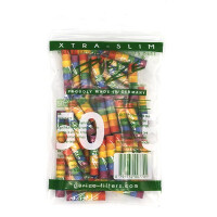 Herb Shuttles MJ420 Pipe, inkl. Ersatzglas + 50 PURIZE Xtra Slim Aktivkohlefilter (5,9mm) Diversity Rainbow