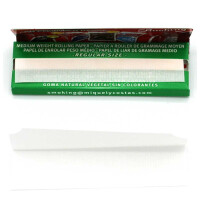 SMOKING Green Regular Papers - Cut Corners - 60 Blättchen