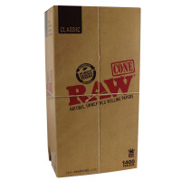 RAW Pre Rolled Cones King Size 1400er Pack
