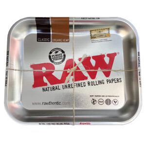 RAW Metal Rolling Tray Metallic Large 34,0 x 27,5 cm