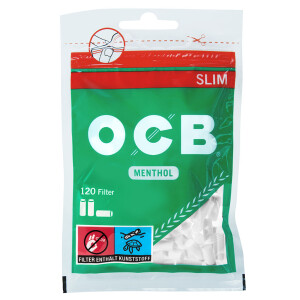 OCB Drehfilter Menthol 6 mm