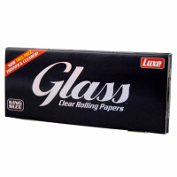 Luxe Glass Papers King Size Clear - 40 durchsichtige Papers