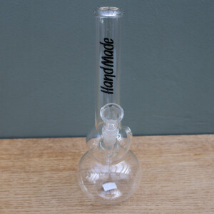 Handmade Bullet Glas-Bong | H: 26cm, Ø: 36mm, Schl.: 14,5mm