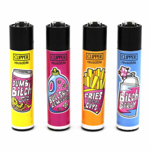Clipper Classic Feuerzeug Girly Slogan