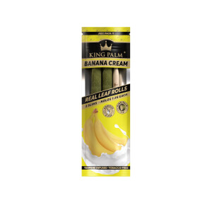 King Palm Slim Rolls Banana Cream (2 Stück)