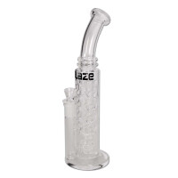 Blaze Glass Bong mit Schlitzdiffusor | H: 35cm, Ø: 55/32mm, Schl.: 18,8mm