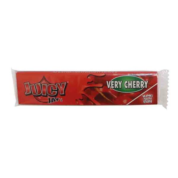 Juicy Jay´s Papers King Size Slim - verschiedene Geschmacksrichtungen - Very Cherry