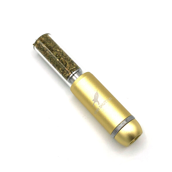 Herb Shuttles® MJ420-TT Pipe - Gold