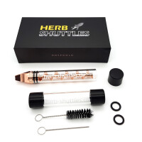 Herb Shuttles® Twisty Glass Blunt - Rosegold