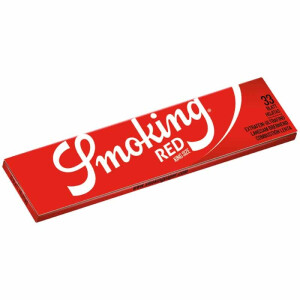 Smoking Red Papers King Size - Box 50 Hefte á 33 Blatt