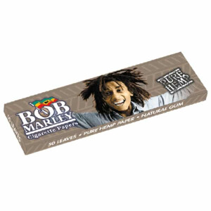 Bob Marley Papers 1 1/4 Size Pure Hemp Box 25 Hefte á 50 Blatt