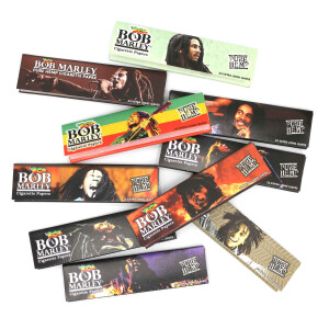 Bob Marley King Size Papers Box 50 Hefte á 33 Blatt