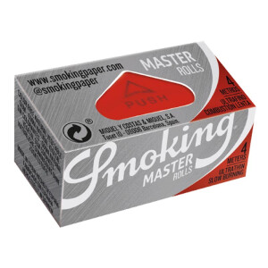 Smoking Master Rolls Papers Box 24 Rollen x 4m