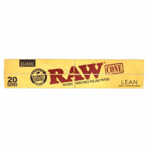 RAW Pre Rolled Cones Lean King Size 20er Pack