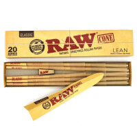 RAW Pre Rolled Cones Lean King Size 20er Pack