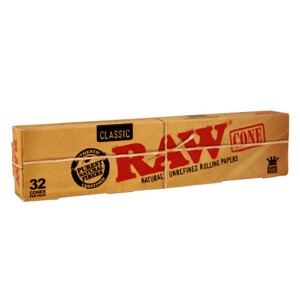 RAW Pre Rolled Cones King Size 32er Pack