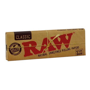 RAW Classic Papers 1 1/4 Size Box 24 Hefte á 50 Blatt