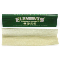 Elements Green Papers King Size Slim Box 50 Hefte á 32 Blatt