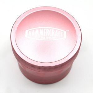 Hammercraft Grinder 4-teilig Aluminium pink ø 60 mm