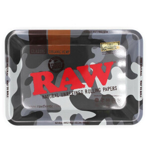 RAW Rolling Tray Urban Camouflage Mini 18 x 12,5 x 1,5 cm